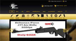 Desktop Screenshot of fisherfirearms.com.au